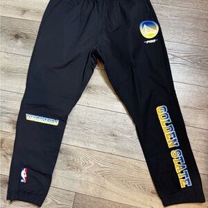 Pro Standard Golden State Warriors NBA Jogger Pants Black NWT Size XL